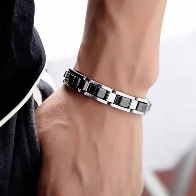 Titanium Steel Men's Bracelet - Image 3